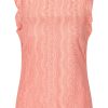 MP202486 Top Mouwloos Kant - Grape Apple