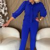 Lady Day - Mary Blouse - Cobalt blue
