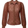 Kimara - Fabienne Blouse 2 - Cider Wood