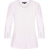 Mi Piace - Top 3/4 Mouw - White
