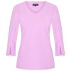 Mi Piace - Top 3/4 Mouw - Lilac