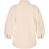 Mi Piace - Blouse Ballon Mouw - Beige