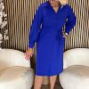 Lady Day - Hallie Dress - Cobalt blue