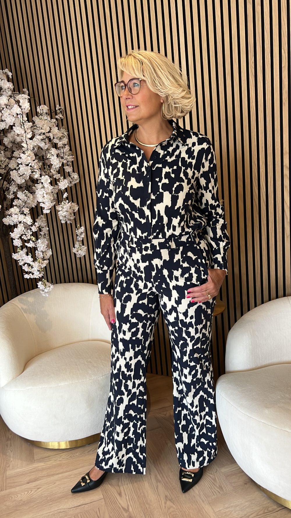 Lady Day - Mila Blouse - Rivka Print