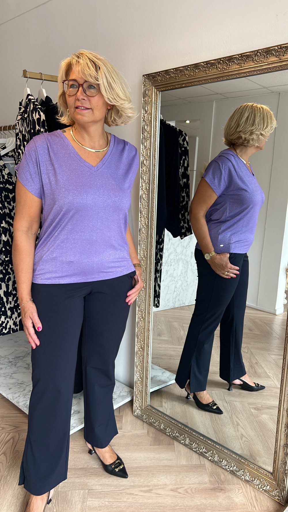 Lady Day - Emy Trousers - Blue