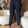 Lady Day - Leanne bonded Trousers - Blue