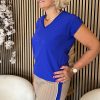 Lady Day - Mira Top - Cobalt blue