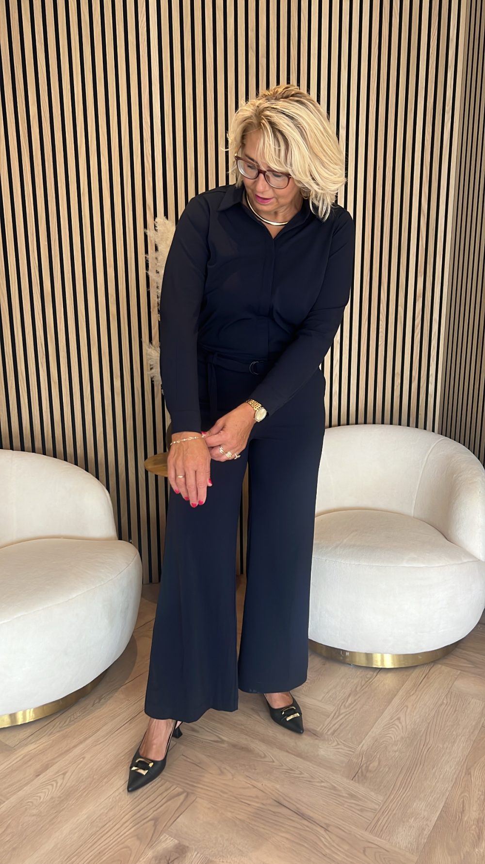 Lady Day - Cleo Jumpsuit - Blue