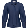 Kimara - Felice Blouse - Denim Blue