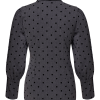 Kimara - Zara Blouse - Denim Dotted