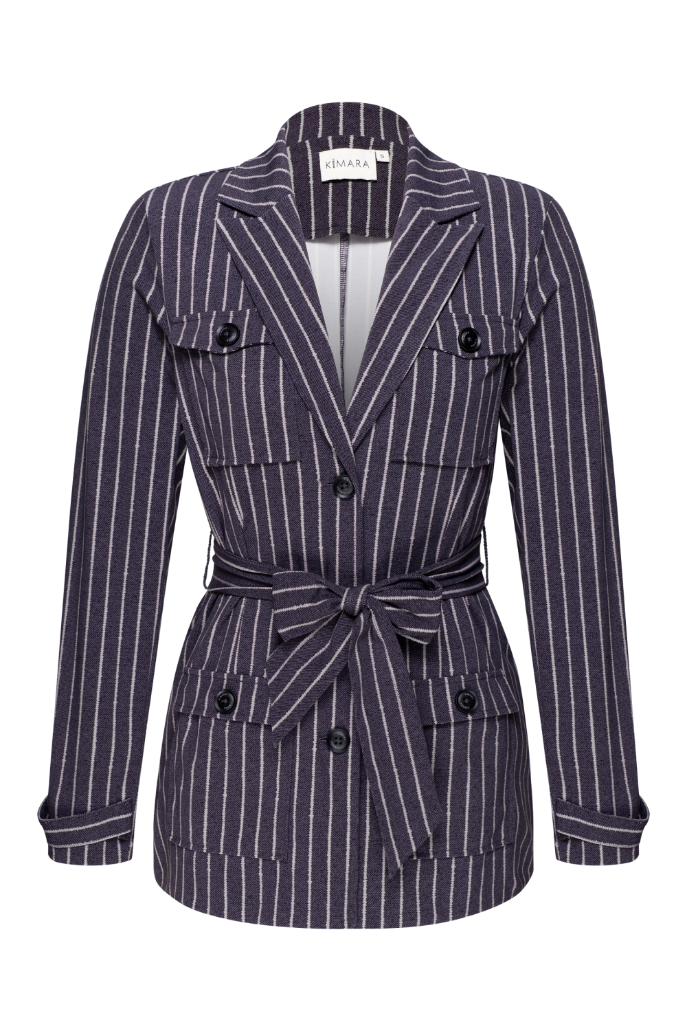 Kimara - Noah Blazer - Dotted Pinstripe