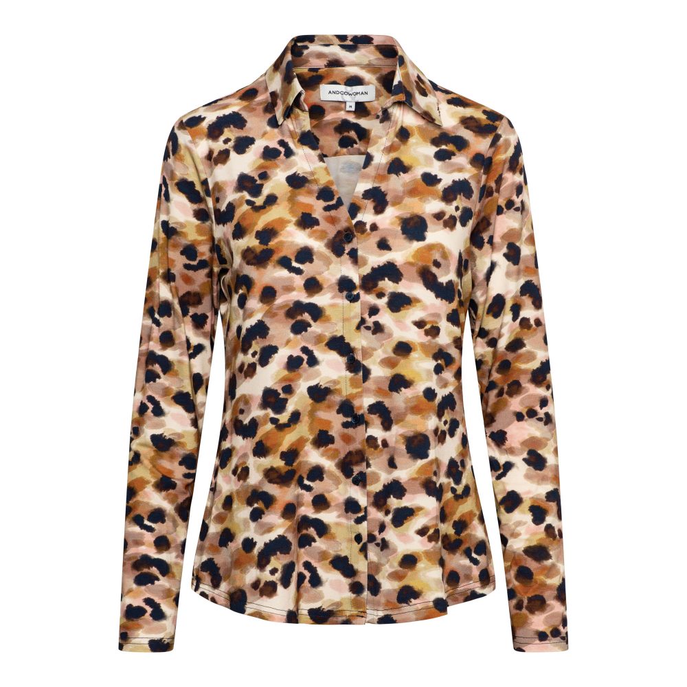 &Co Woman - Vayen animal dot - Beige multi