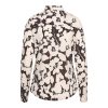 &Co Woman - Lotte big flower - Chocolate multi