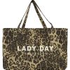 Lady Day - Canvas Leopard Bag Tas - Leopard print