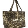 Lady Day - Canvas Leopard Bag Tas - Leopard print