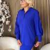 Lady Day - Ilse Blouse - Cobalt blue