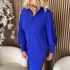 Lady Day - Ilse Blouse - Cobalt blue