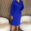 Lady Day - Hallie Dress - Cobalt blue
