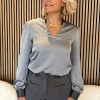 ZIP73 - Top Tailored Collar - Light Grey
