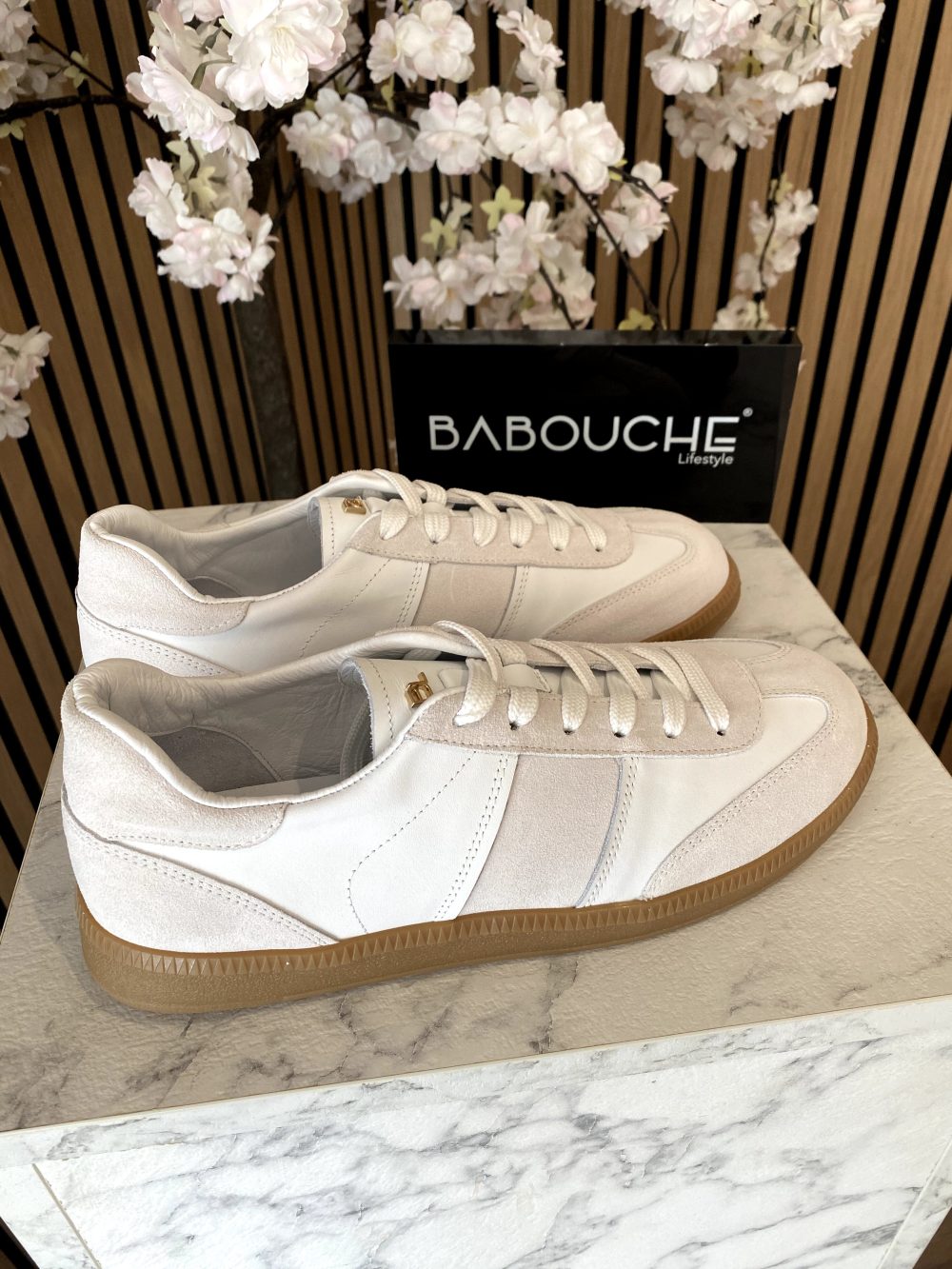 Babouche - Salma Sneakers - White