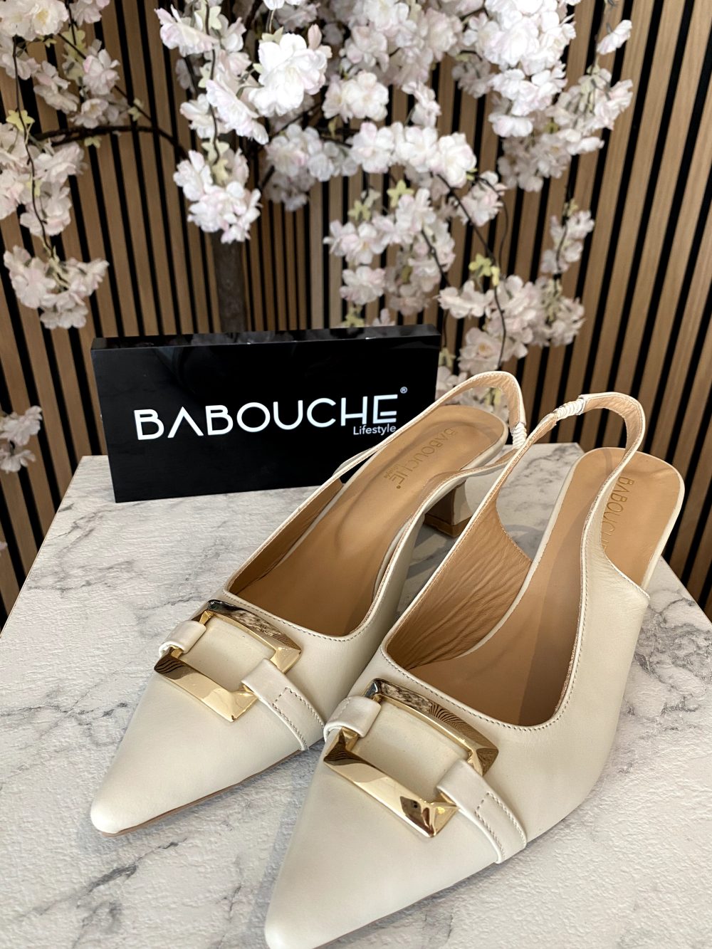 Babouche - Eloise Pump - Off White