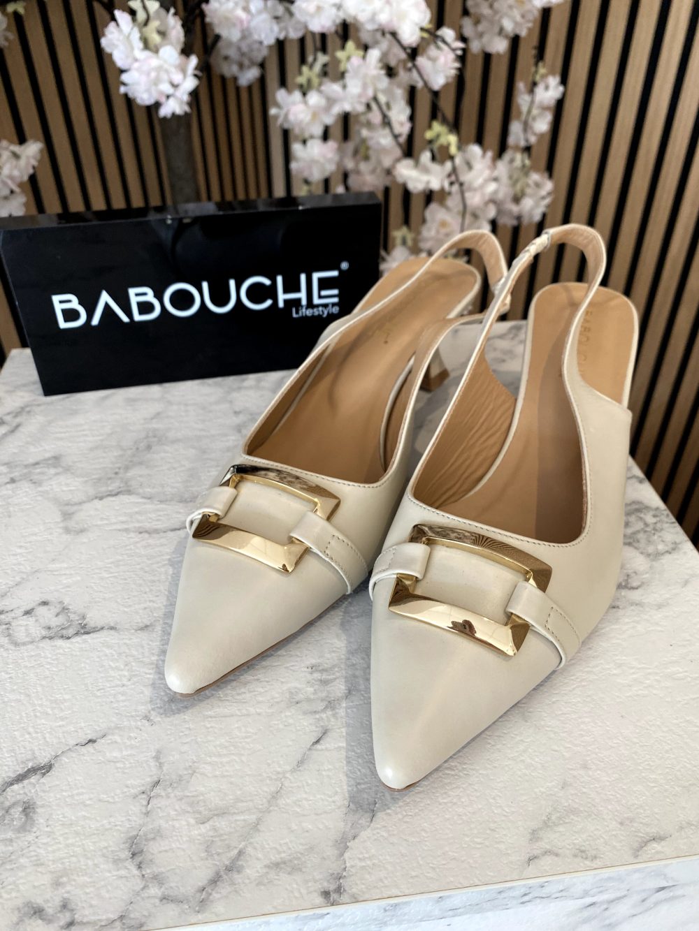 Babouche - Eloise Pump - Off White