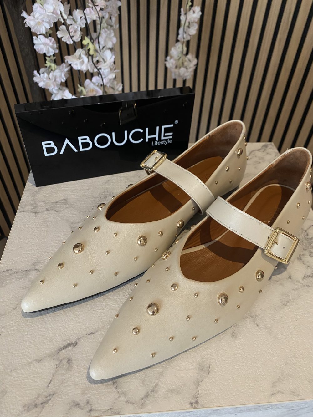 Babouche - Celina Ballerina - Off White