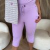 Mi Piace - Broek Capri - Lilac