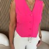 Mi Piace - Gilet - Fuchsia