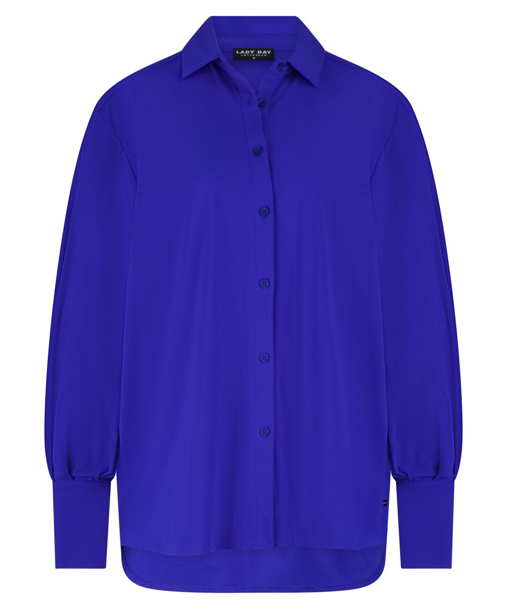 Lady Day - Ilse Blouse - Cobalt blue