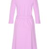 Mi Piace - Jurk 3/4 Mouw - Lilac