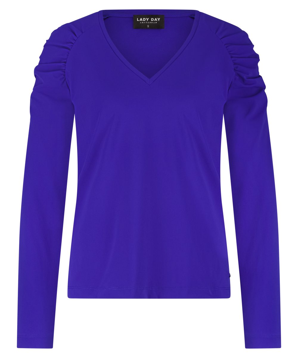 Lady Day - Noor Top - Cobalt blue
