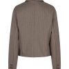 Red Button - Skipper Punta Pinstripe - Warm Taupe