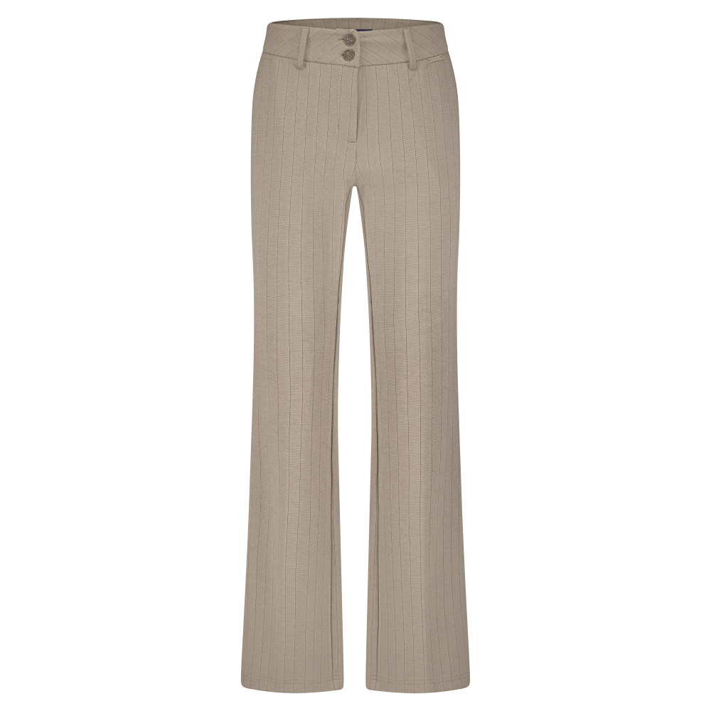 Red Button - Bibette Punta Pinstripe L32 - Warm Taupe