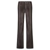 Red Button - Colette Faux leather L32 - Brown