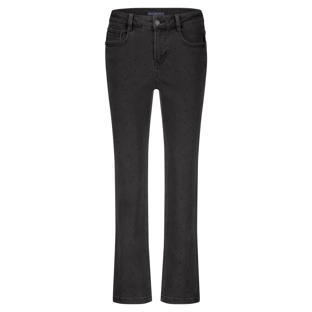 Red Button - Kim Black Strass L32 - Black