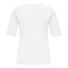 Mi Piace - T Shirt Square Neck - White