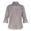 ZIP73 – Blouse Cut-Out Sparkling Grey