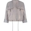ZIP73 - Bomber Sparkling Grey