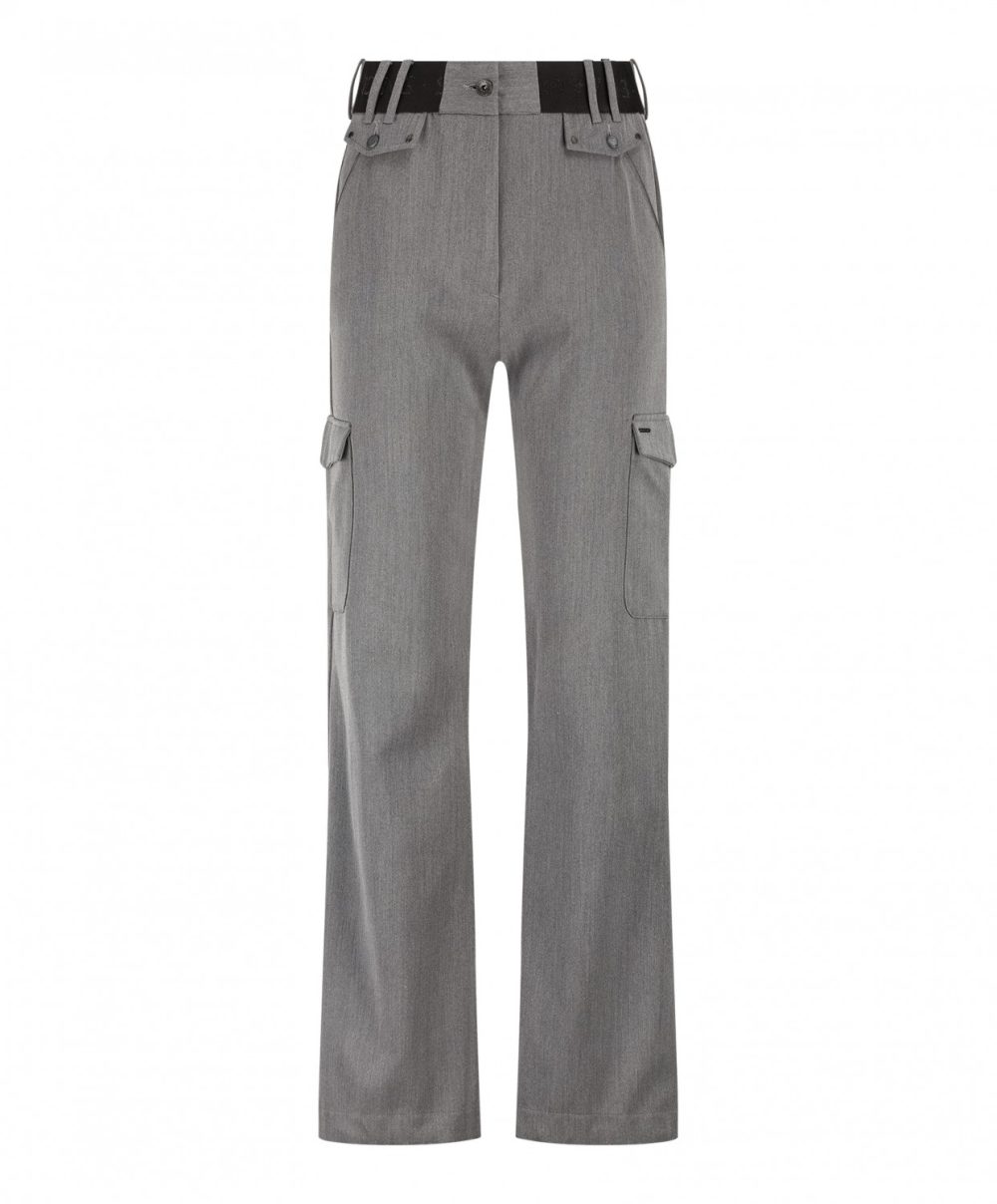 ZIP73 - Cargo Wide Leg Nvr Ending L.grey