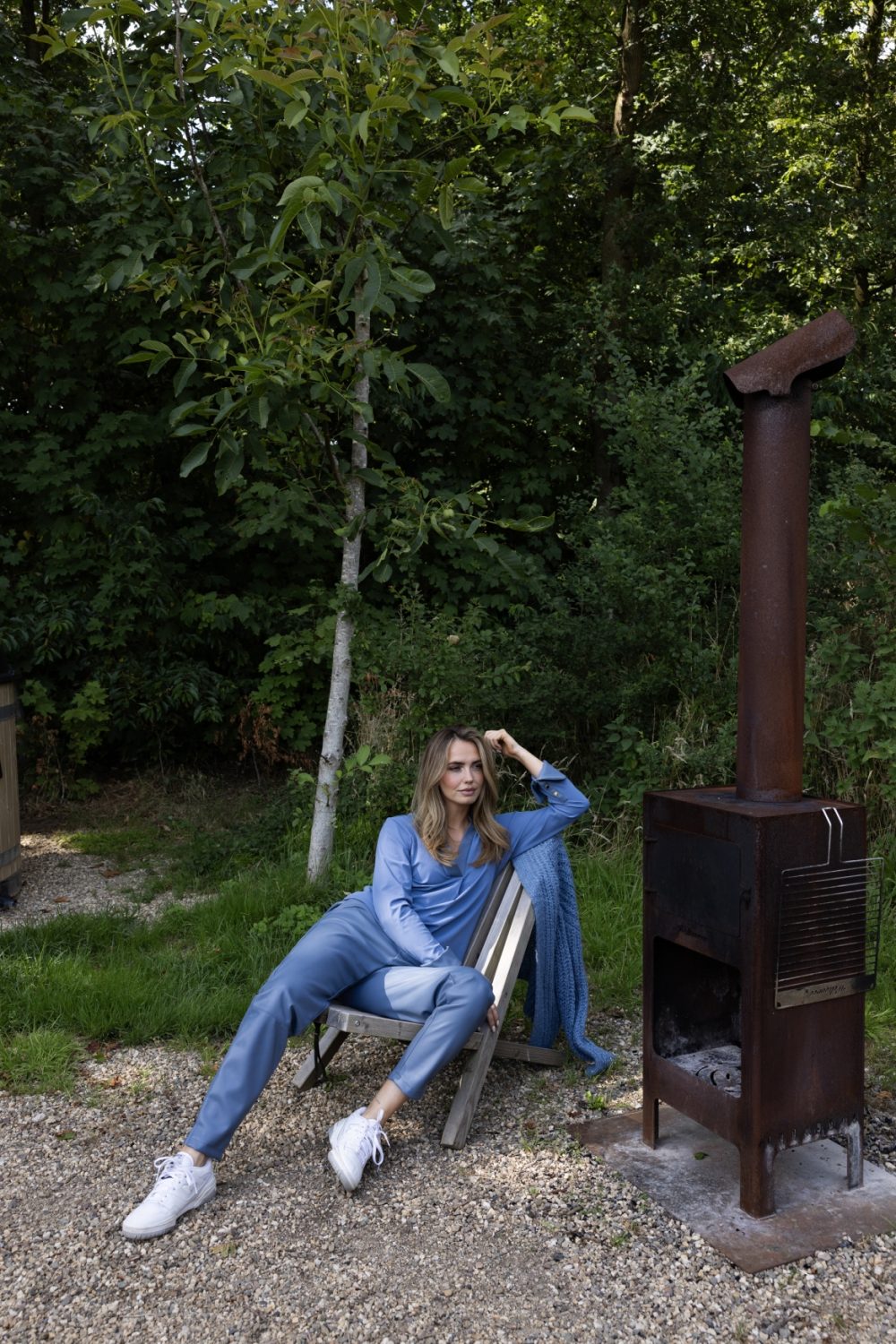Kimara - Kara Blouse - Isola Blue
