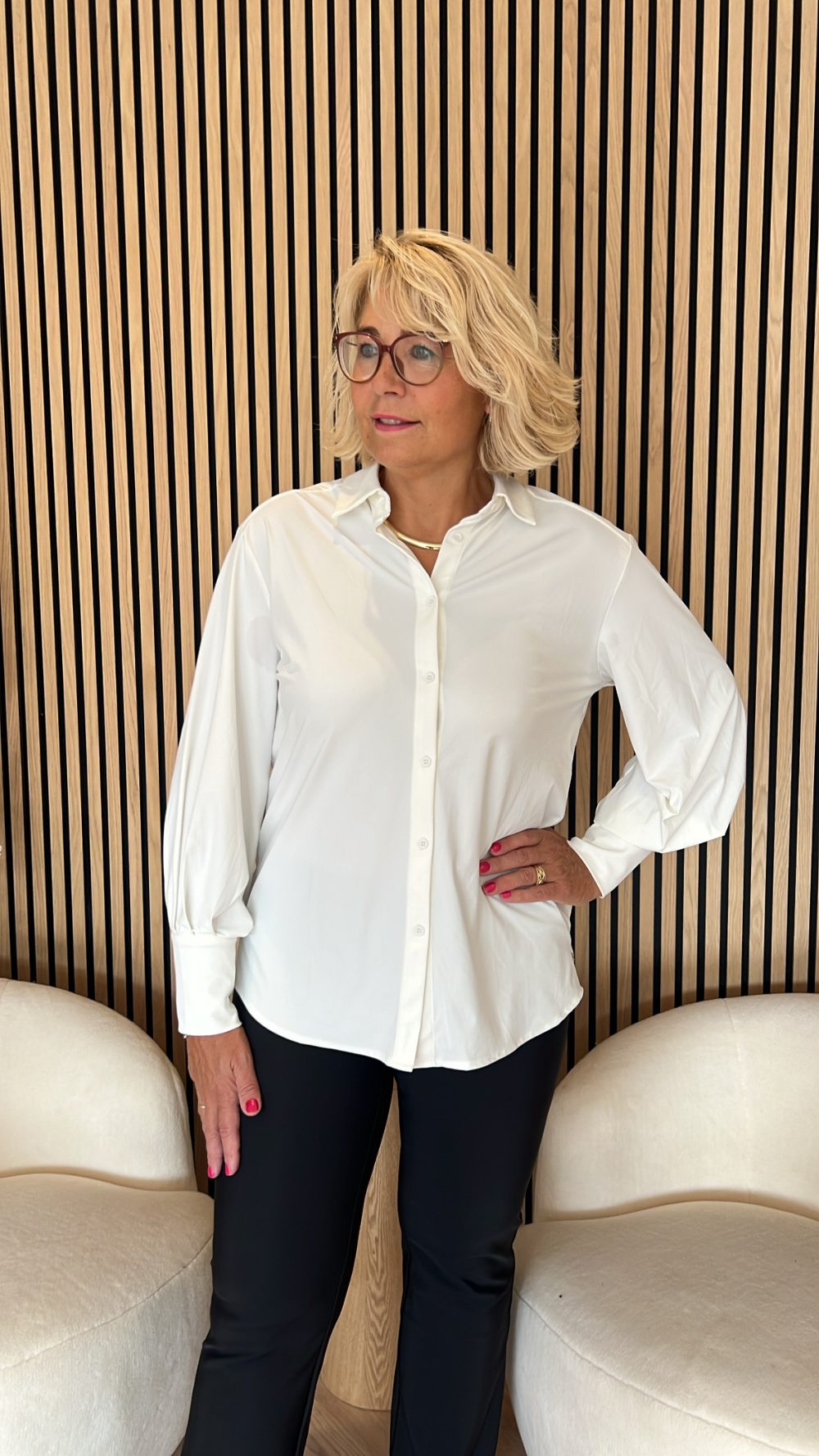 Lady Day - Ilse Blouse - Off white
