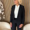 Lady Day - Sam bonded Blazer - Black