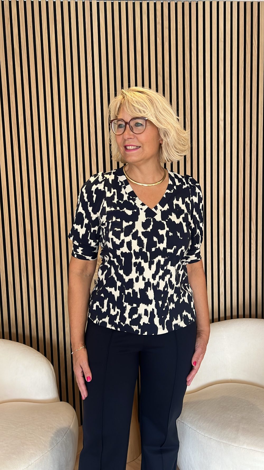 Lady Day - Alice Top - Rivka Print