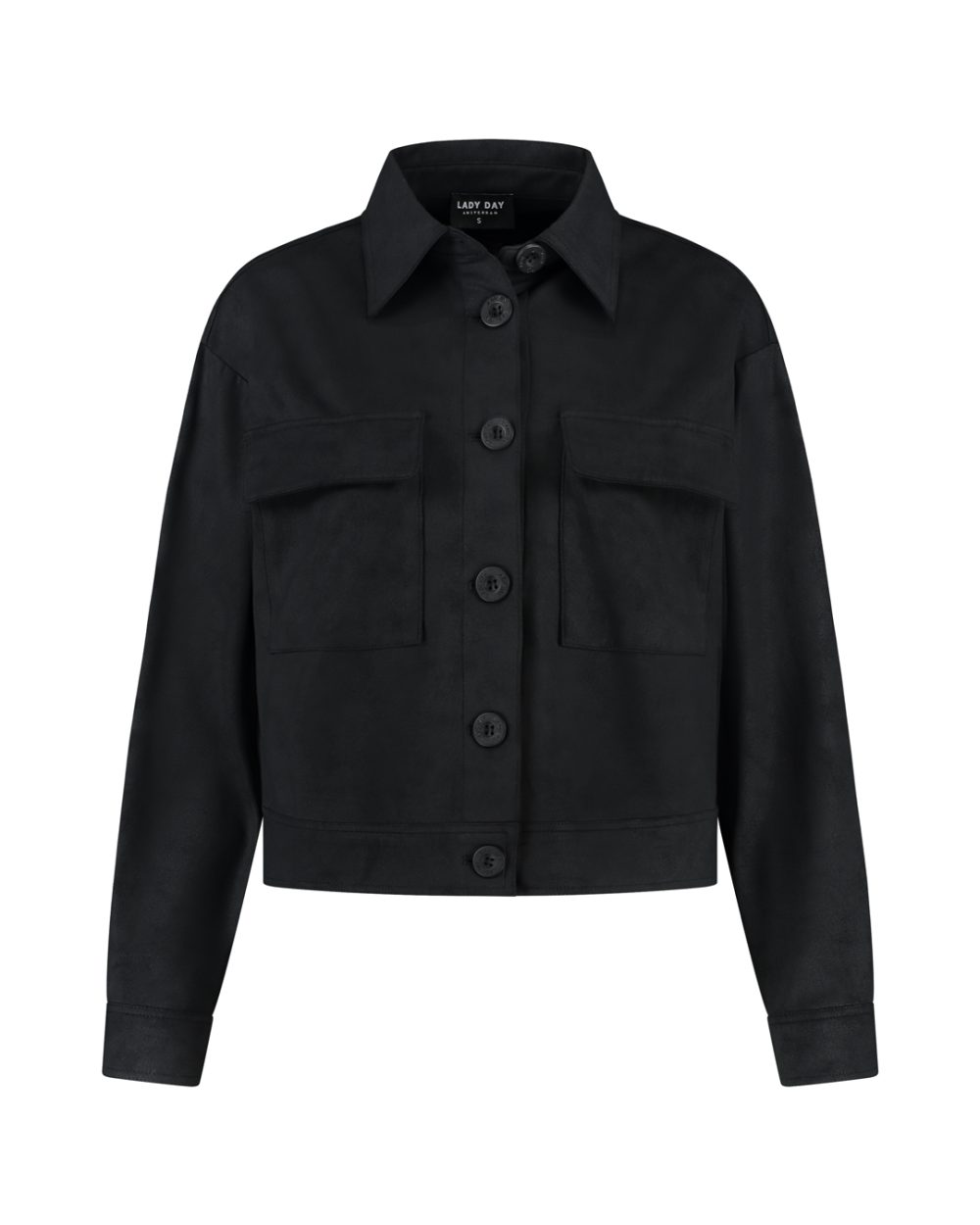 Lady Day - Audrey brushed Jacket - Black