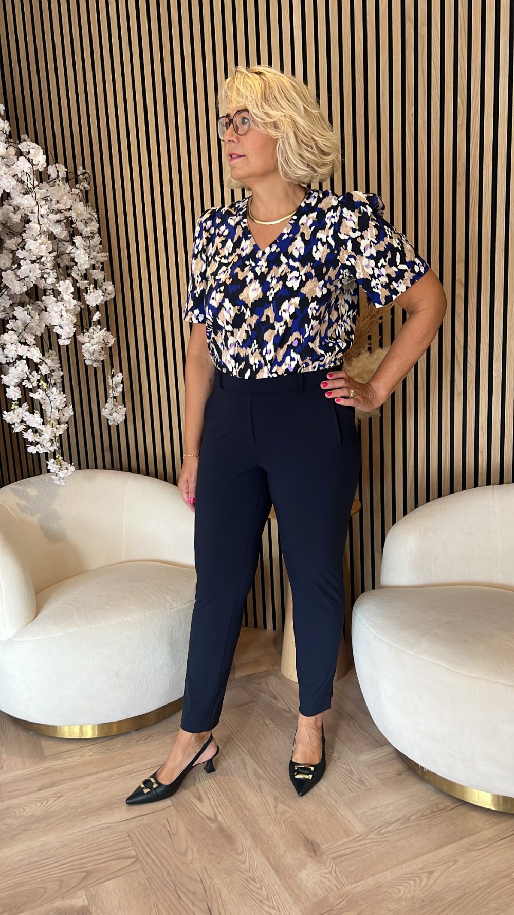 Lady Day - Tessa Trousers - Blue