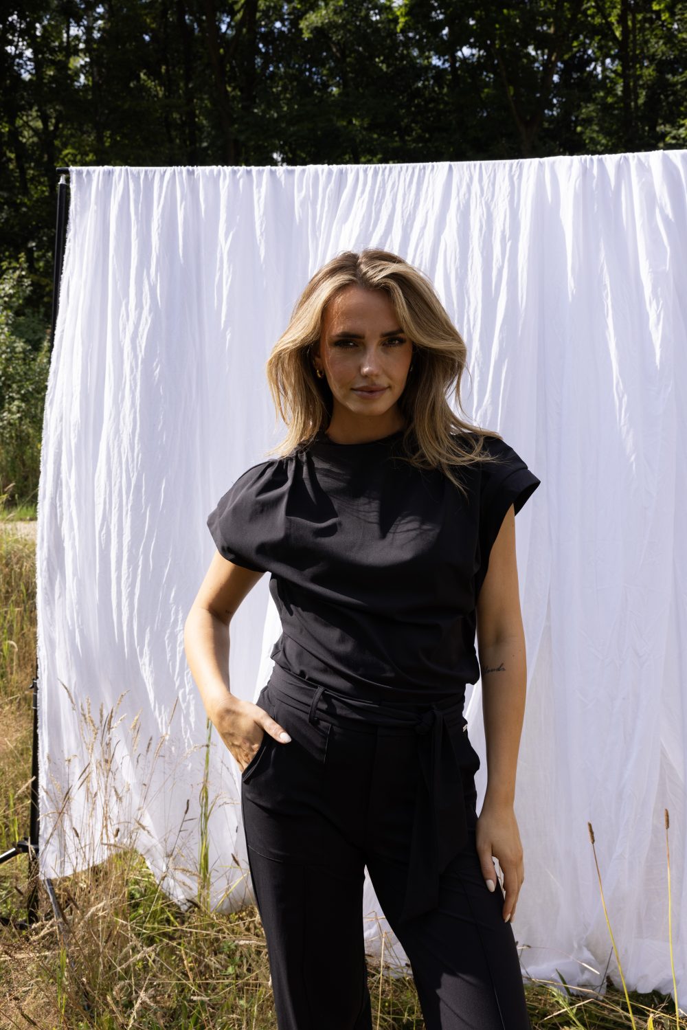 Kimara - Birgit Top - Black