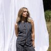Kimara - Esmee Gilet - Dotted Pinstripe