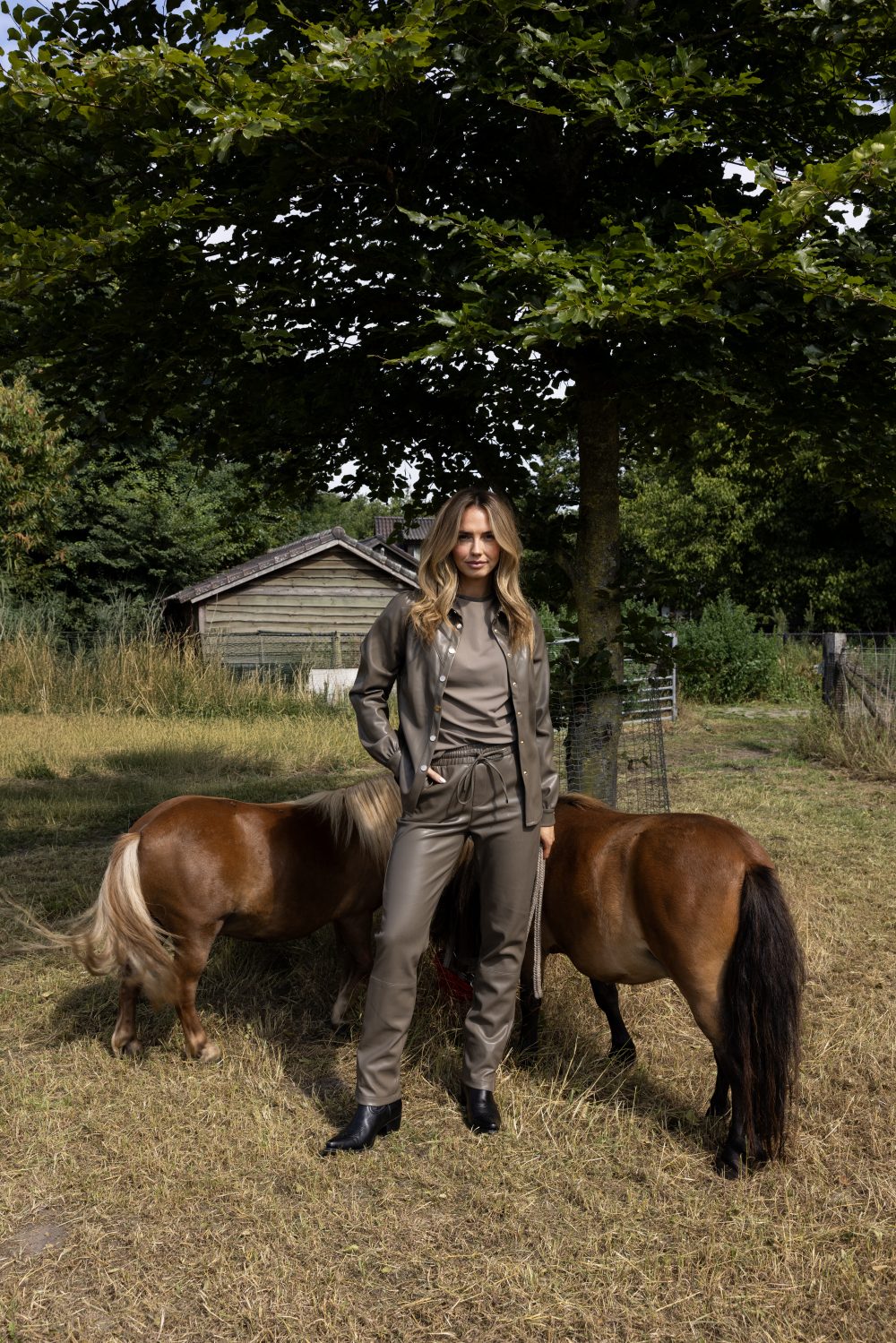 Kimara - Indy Trousers - Ash Mist