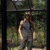 Kimara - Esmee Gilet - Dotted Pinstripe